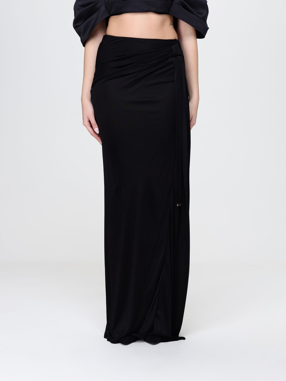 Skirt Woman color Black