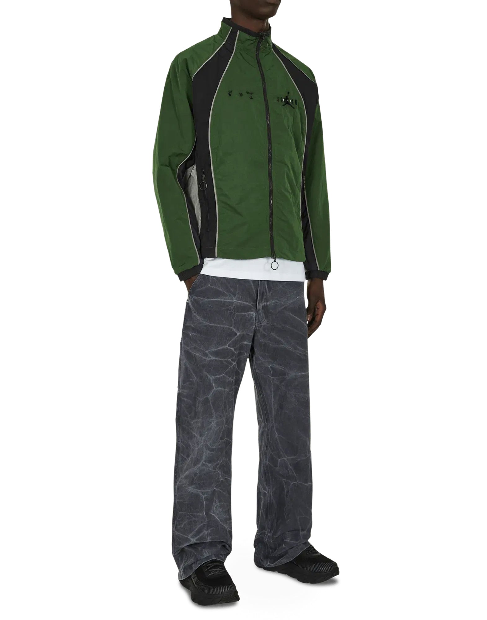 Logo Track Jacket Jacket — Green