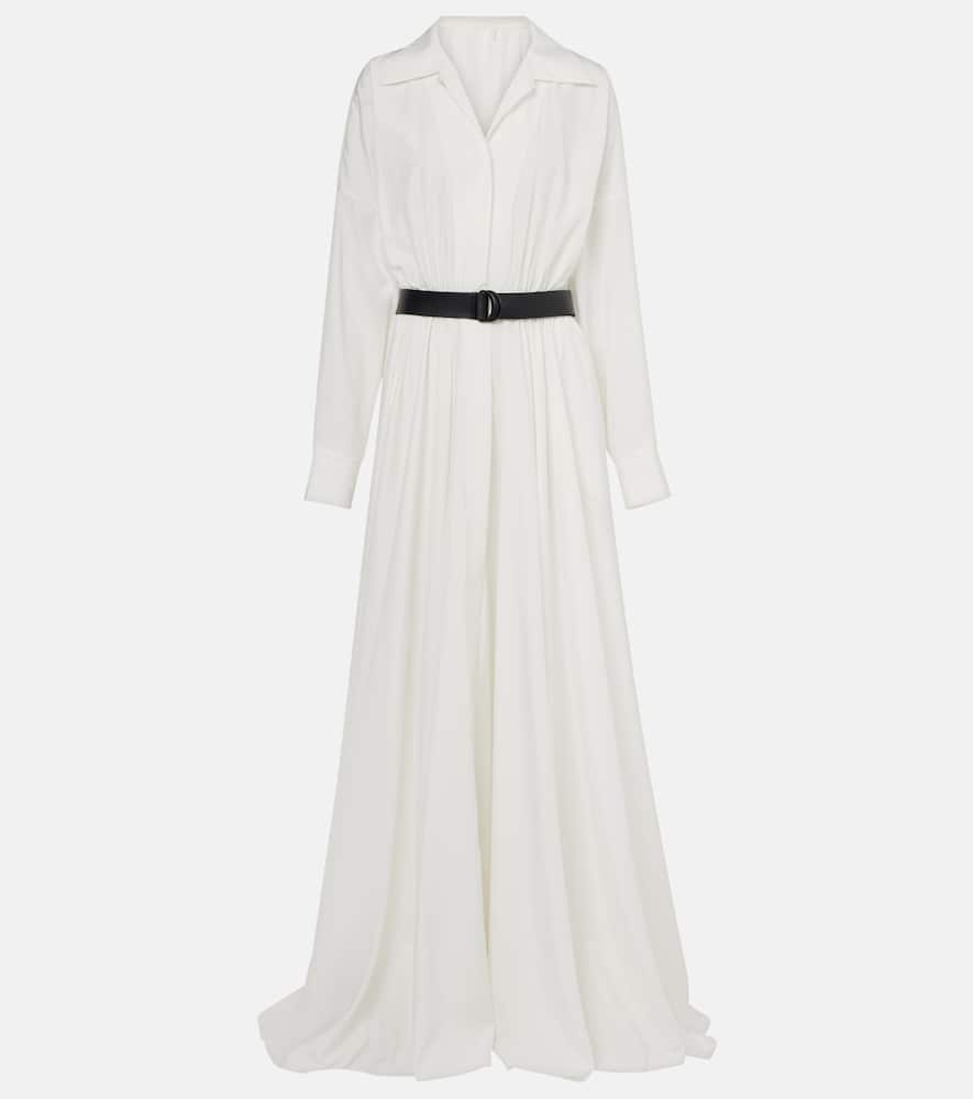 Norma Kamali Belted gown