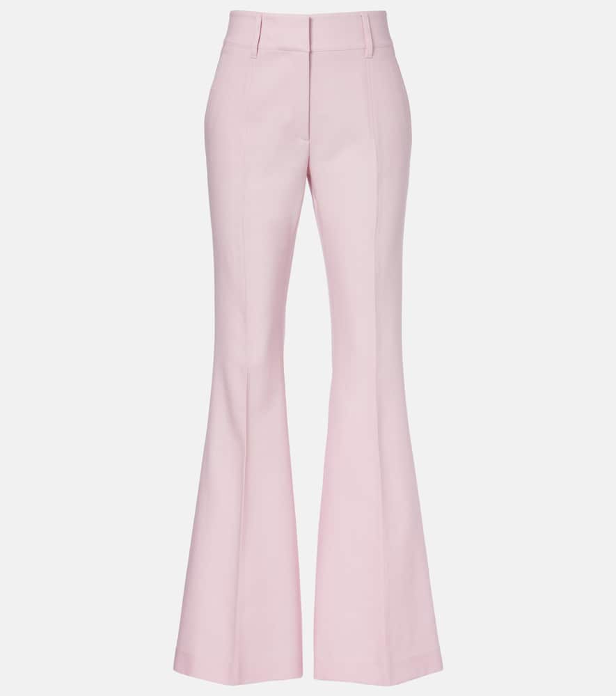Rhein wool flared pants