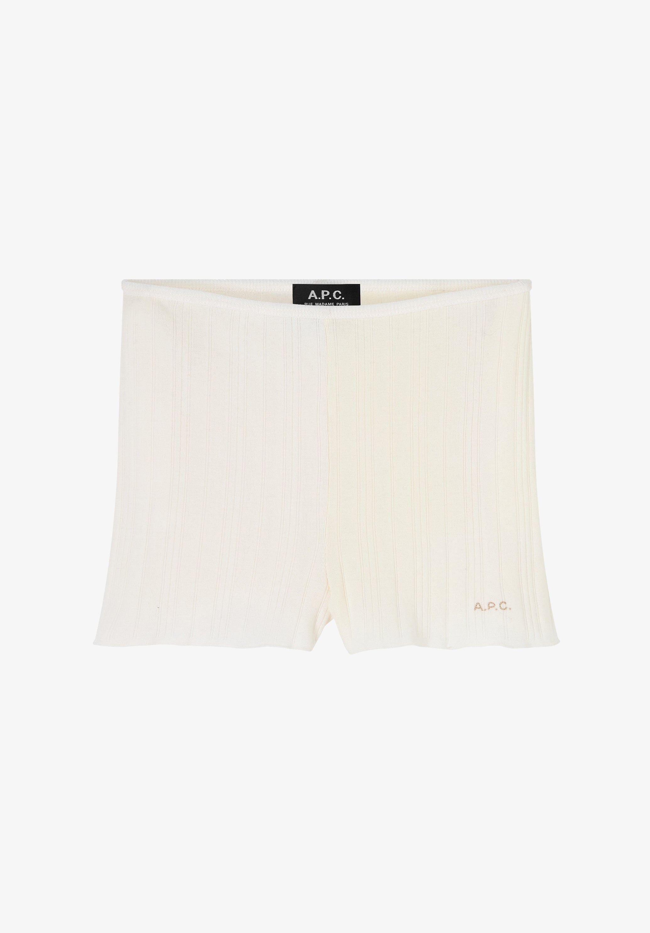 A. P.C. Women's Boyshorts Size: Extra Small in Off white