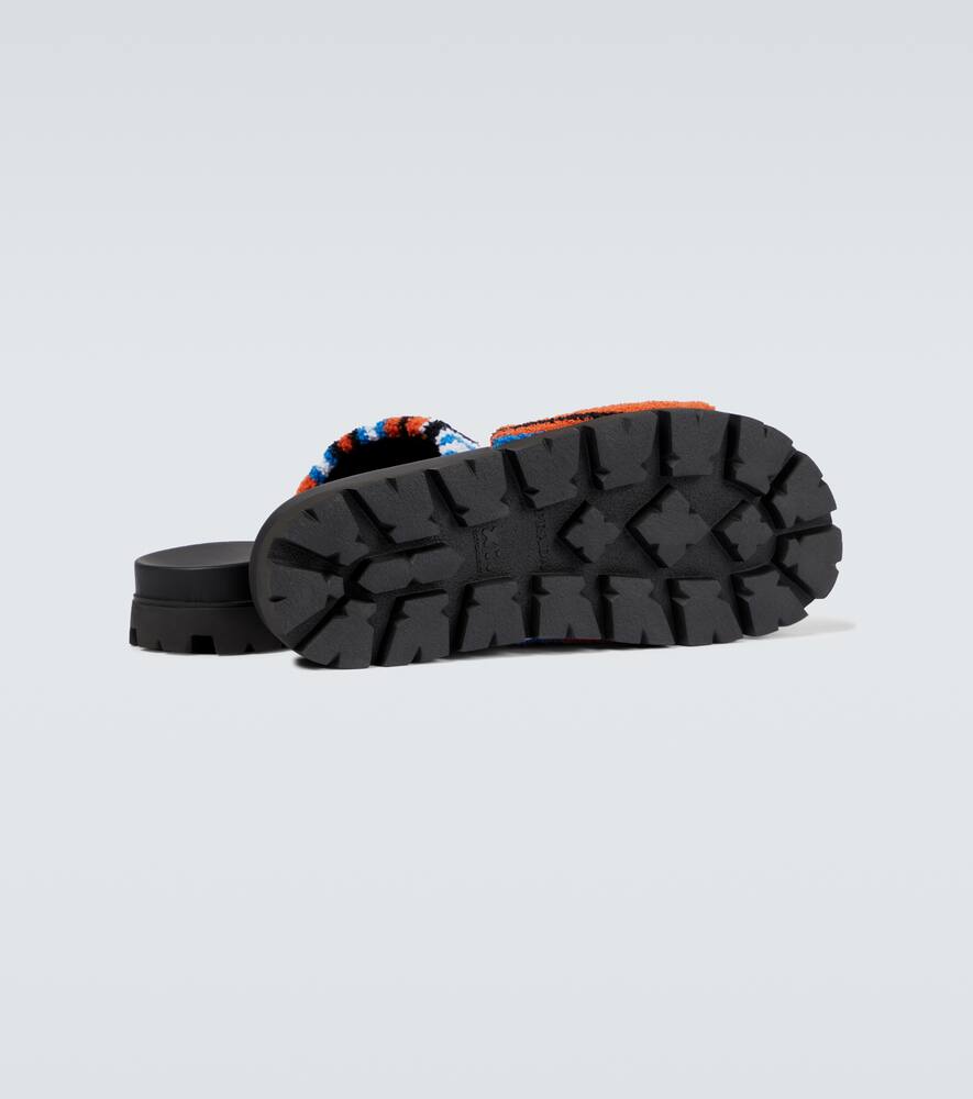 Prada Furry slides