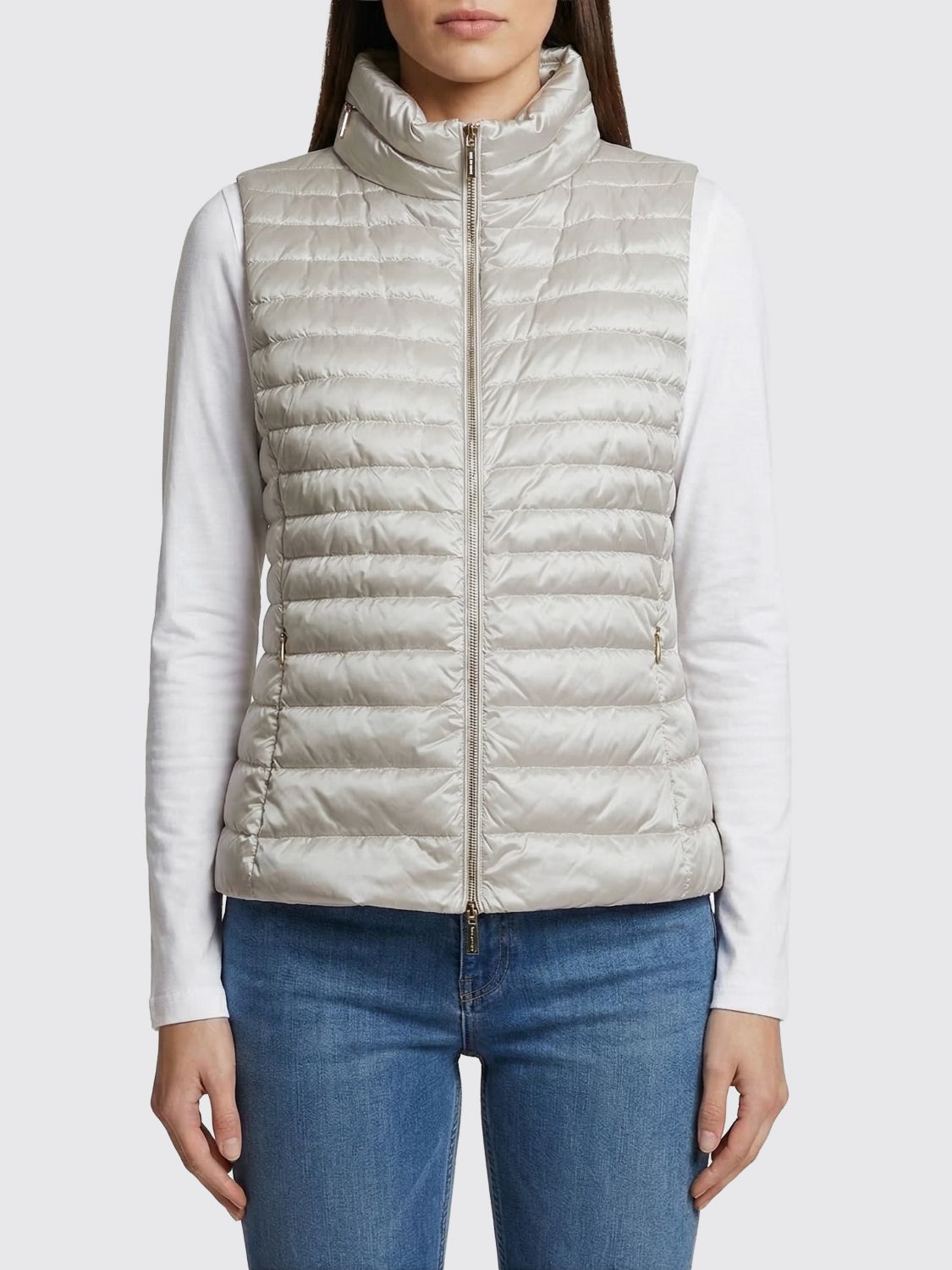 Waistcoat Woman color Grey