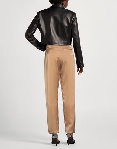 Woman Pants Sand Size 4 Triacetate, Cupro
