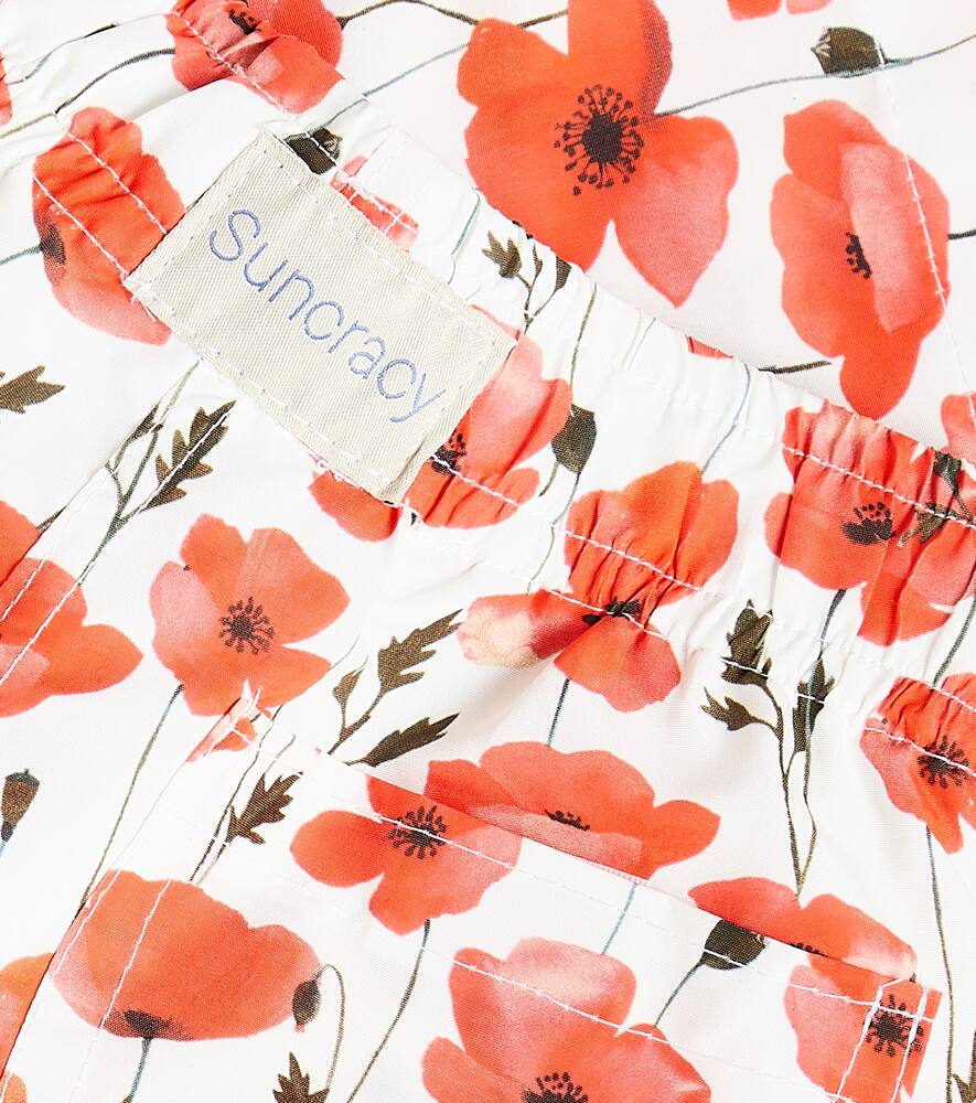 Suncracy Baby Valencia floral smocked swimsuit