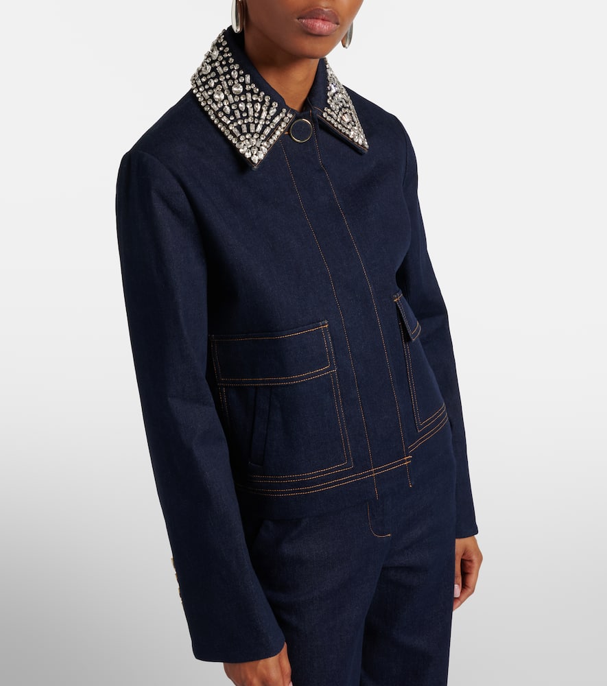 Barrington embellished denim jacket