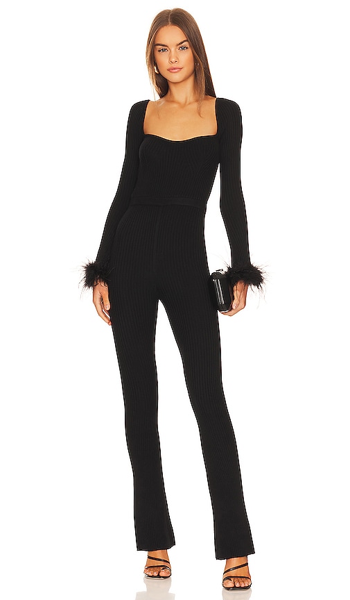 Lovers and Friends JUMPSUIT EVANA in Black. Größe XL. Also in
