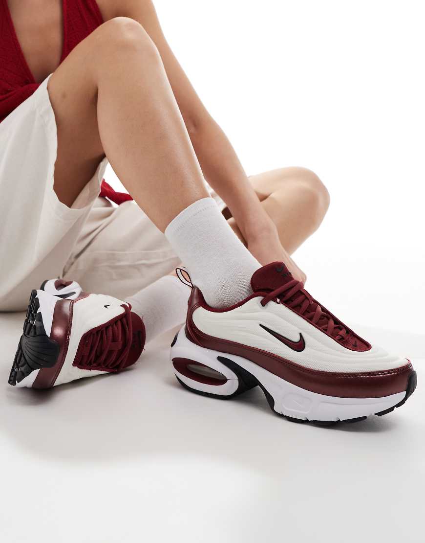 Nike Air Max Portal sneakers in white and red