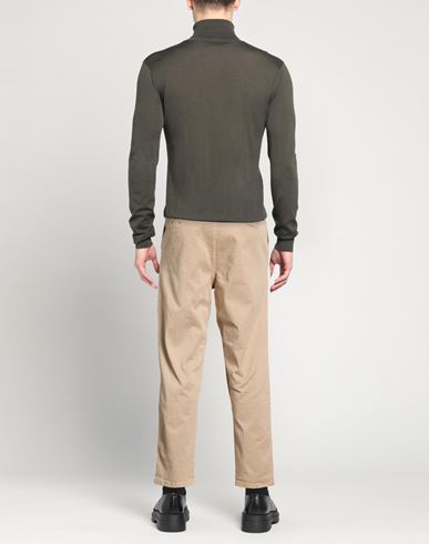 Man Pants Beige Size 30 Cotton, Elastane