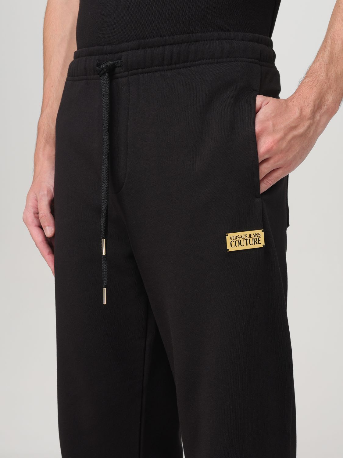 Logo-plaque track pants - Blue