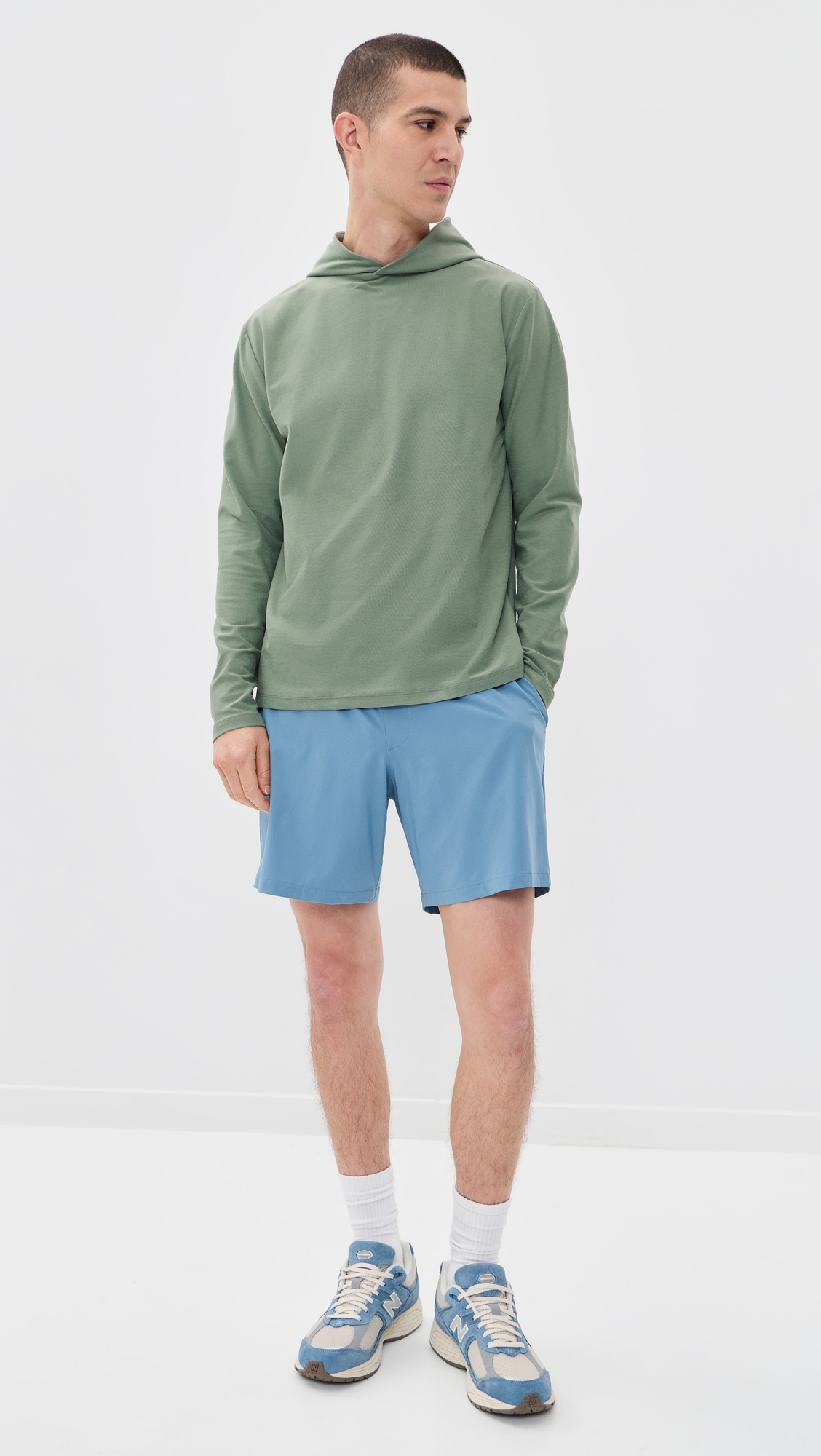 Spacedye Go-To Hoodie Grey Sage Heather