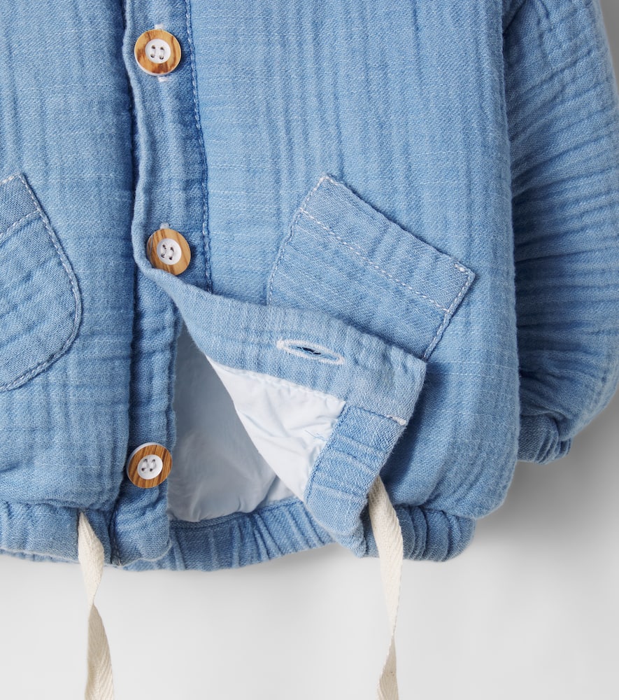 Baby Imbros cotton muslin puffer jacket