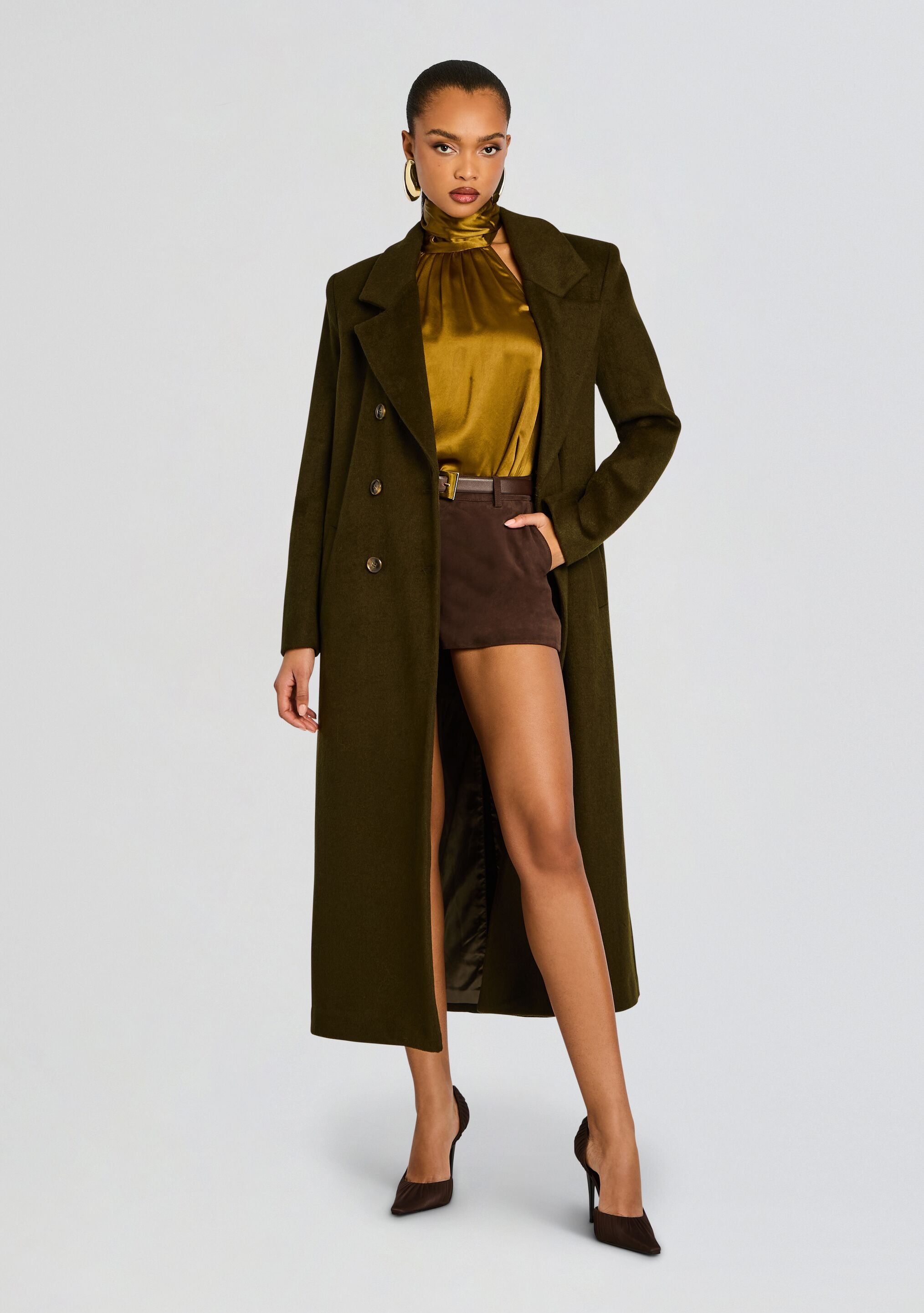 Leche Wool Coat