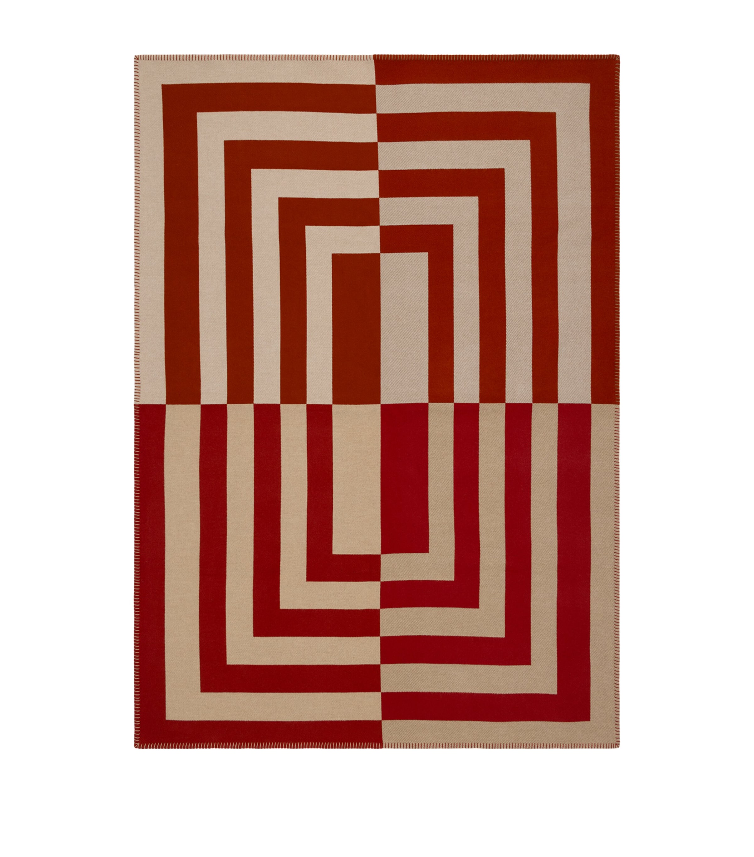 Merino Wool Maze Blanket