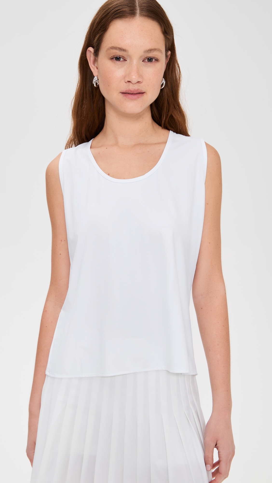 Eugenia Kim LOVE Venus Ruched Back Top Optic White