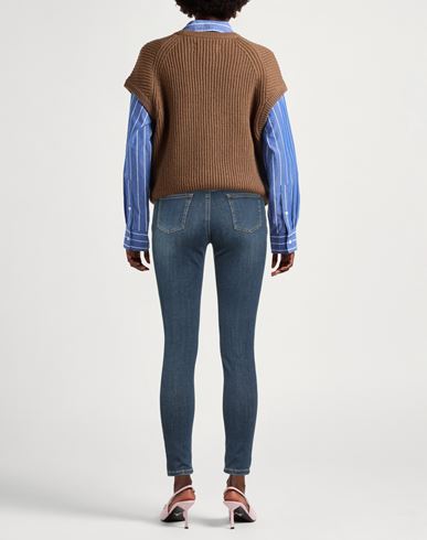 Woman Jeans Blue Size 2 Cotton, Elastane