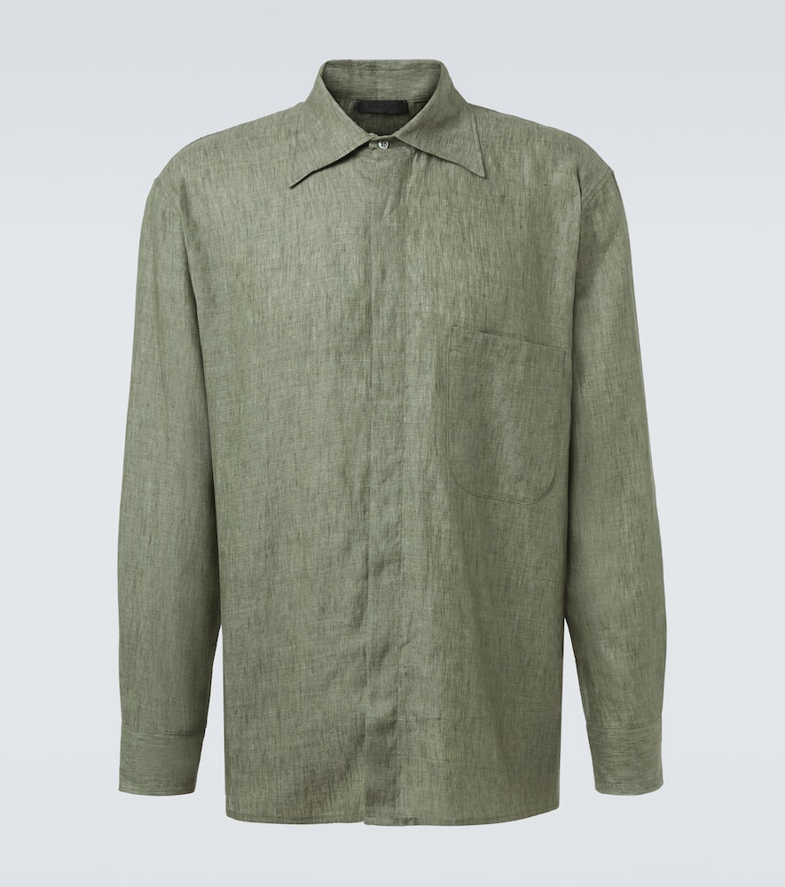 Resort linen shirt