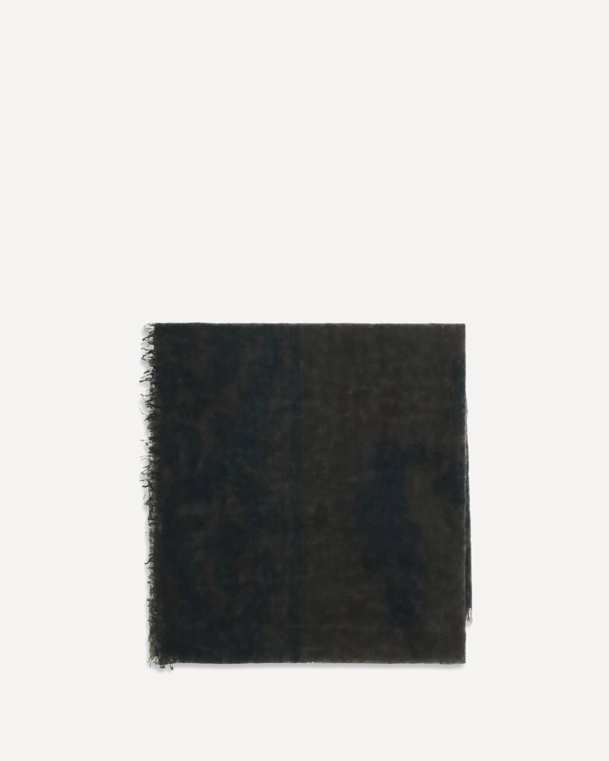 Soufflé cashmere Scarf with baroque motif Female UNI