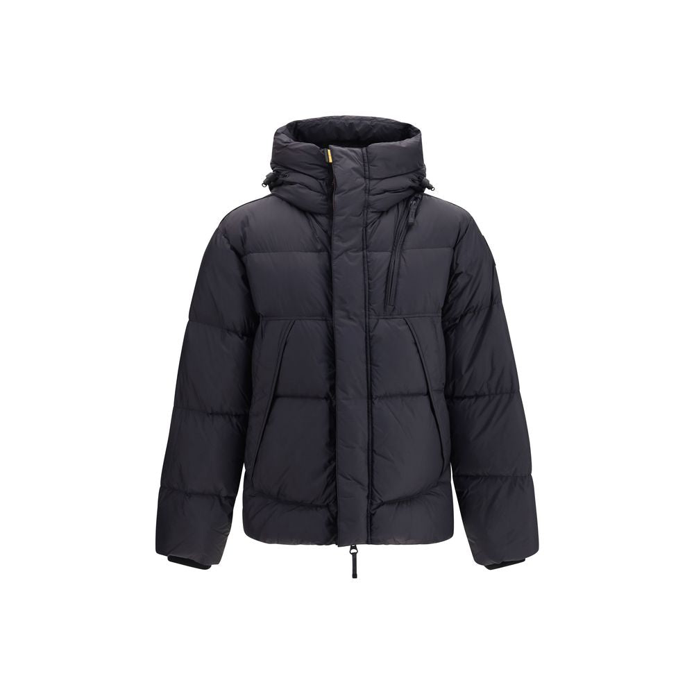 Duck Down-Filled Down Jacket — Black