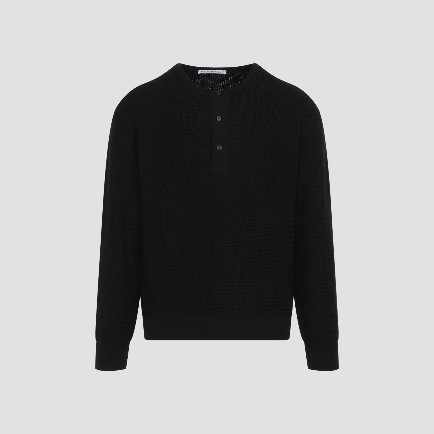 Corine Merino Wool & Cashmere Henley Jumper