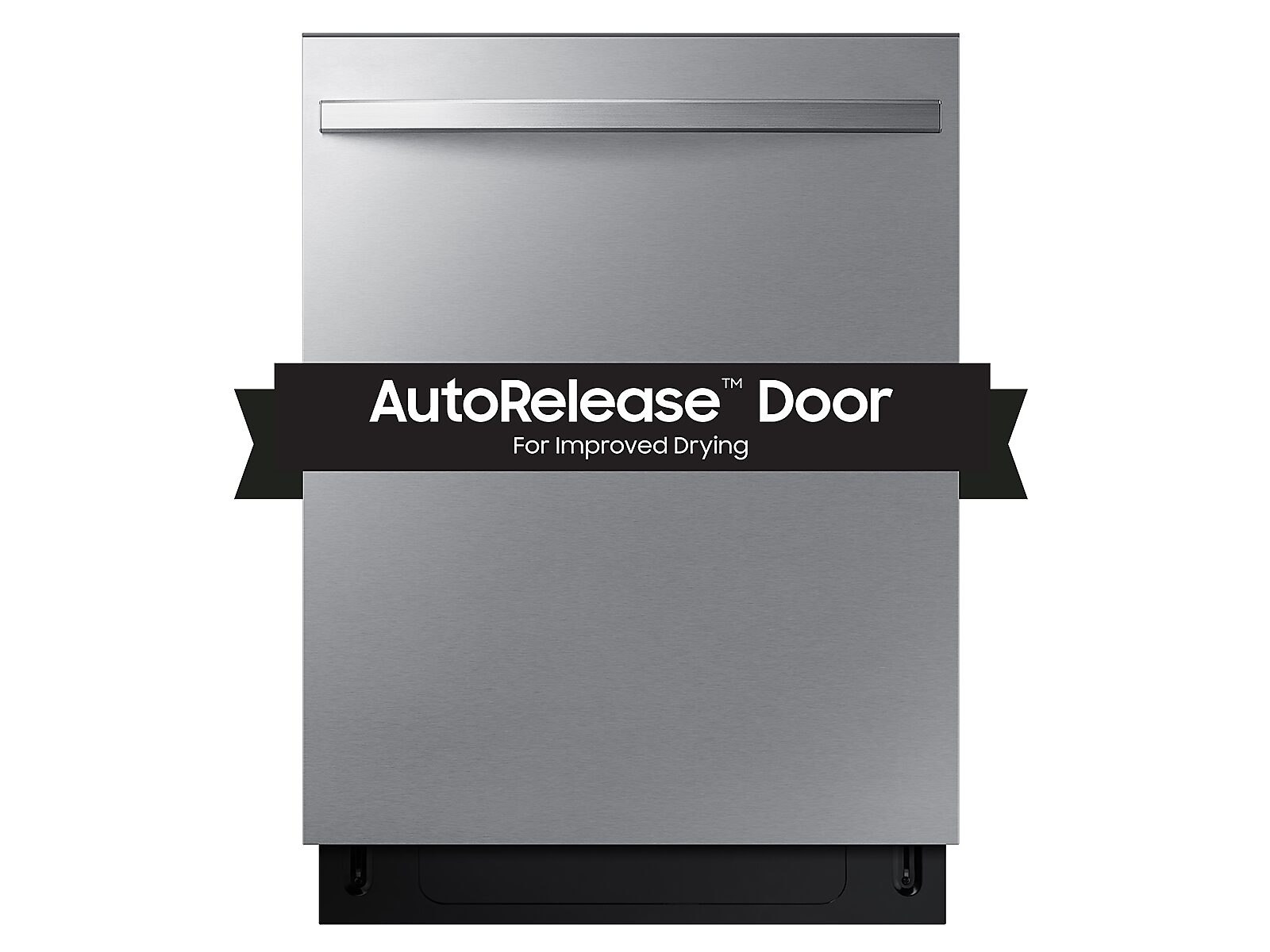 AutoRelease 51dBA Fingerprint Resistant Dishwasher with 3rd Rack in Silver(DW80CG4051SRAA)