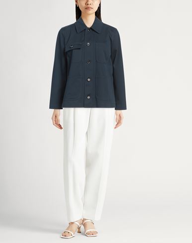Red Valentino Woman Shirt Navy Size 0 Cotton, Elastane