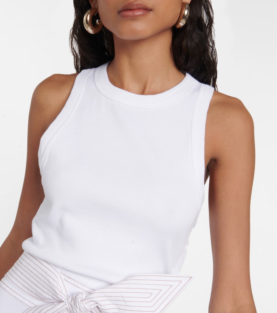 Austyn cotton-blend maxi dress