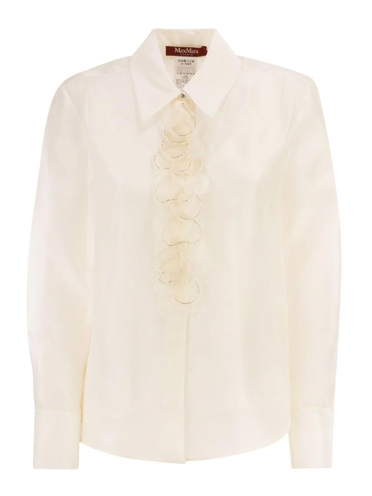 White Silk Shirt