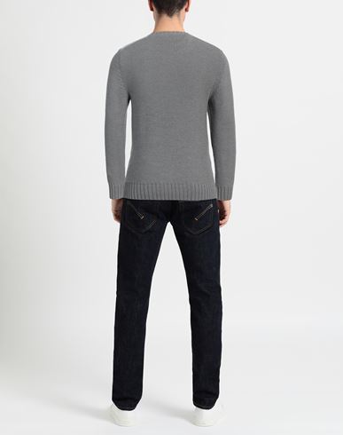 Man Sweater Grey Size 40 Wool
