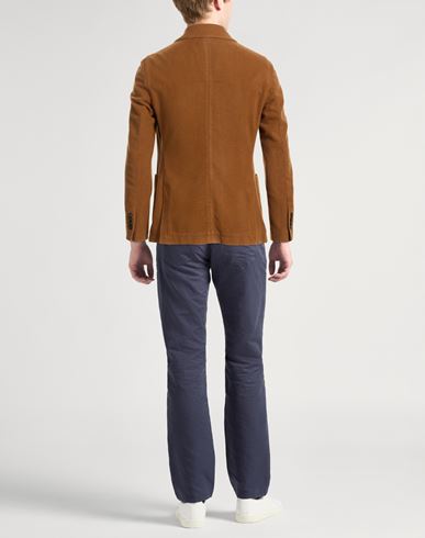 Man Blazer Camel Size 38 Virgin Wool, Polyamide
