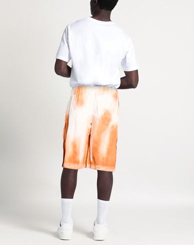 Man Shorts & Bermuda Shorts Rust Size M Cotton