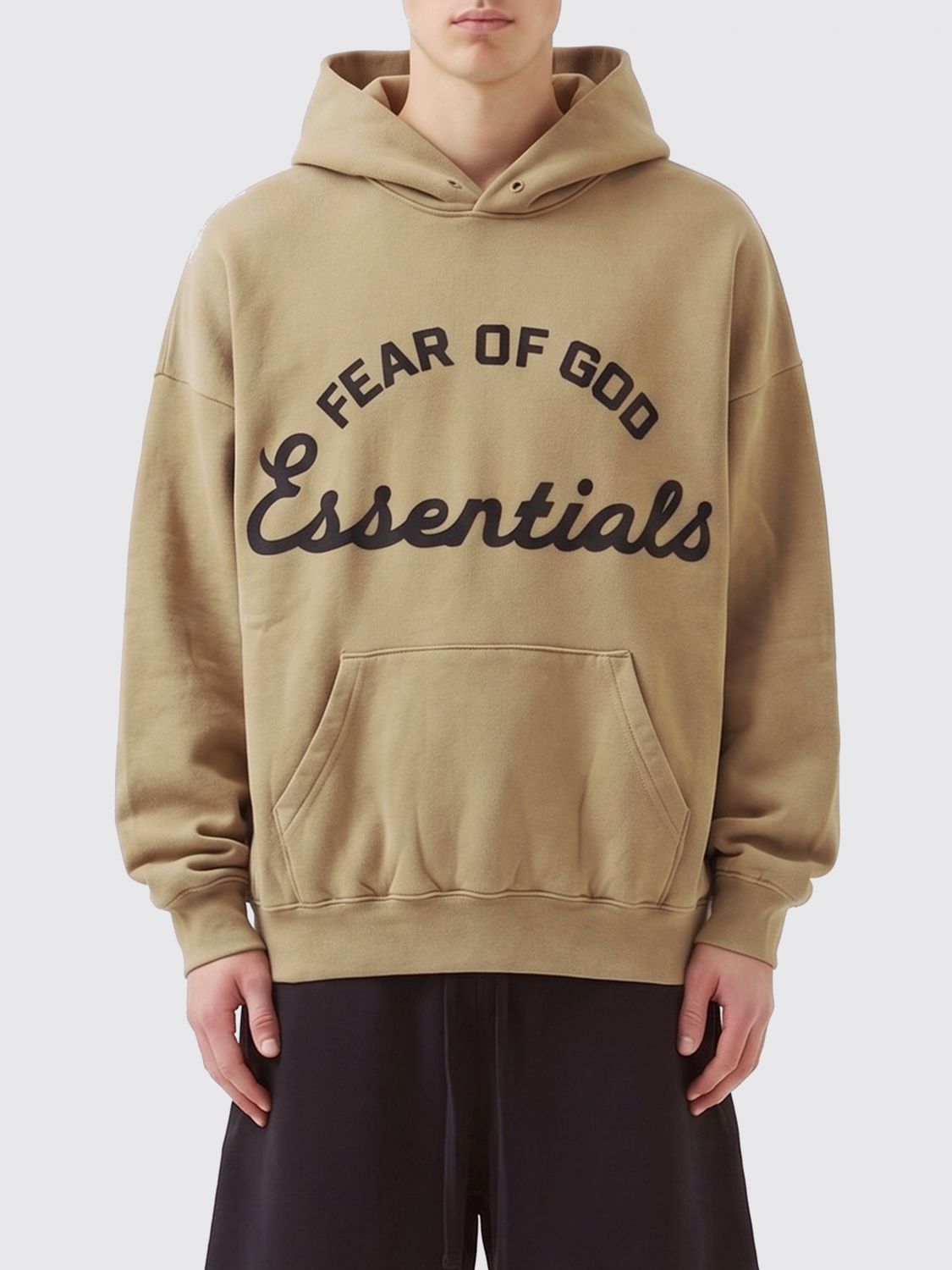 Sweatshirt Men color Beige