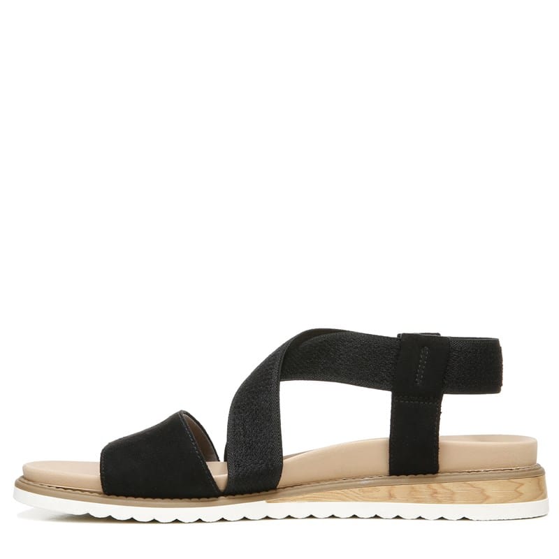 Women's Islander Sandals (Black Microfiber)