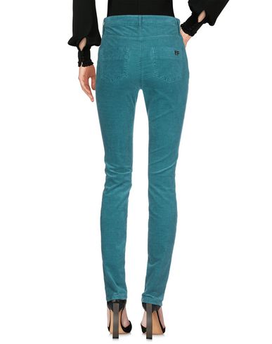 Woman Pants Deep teal Size 29 Cotton, Modal, Elastane
