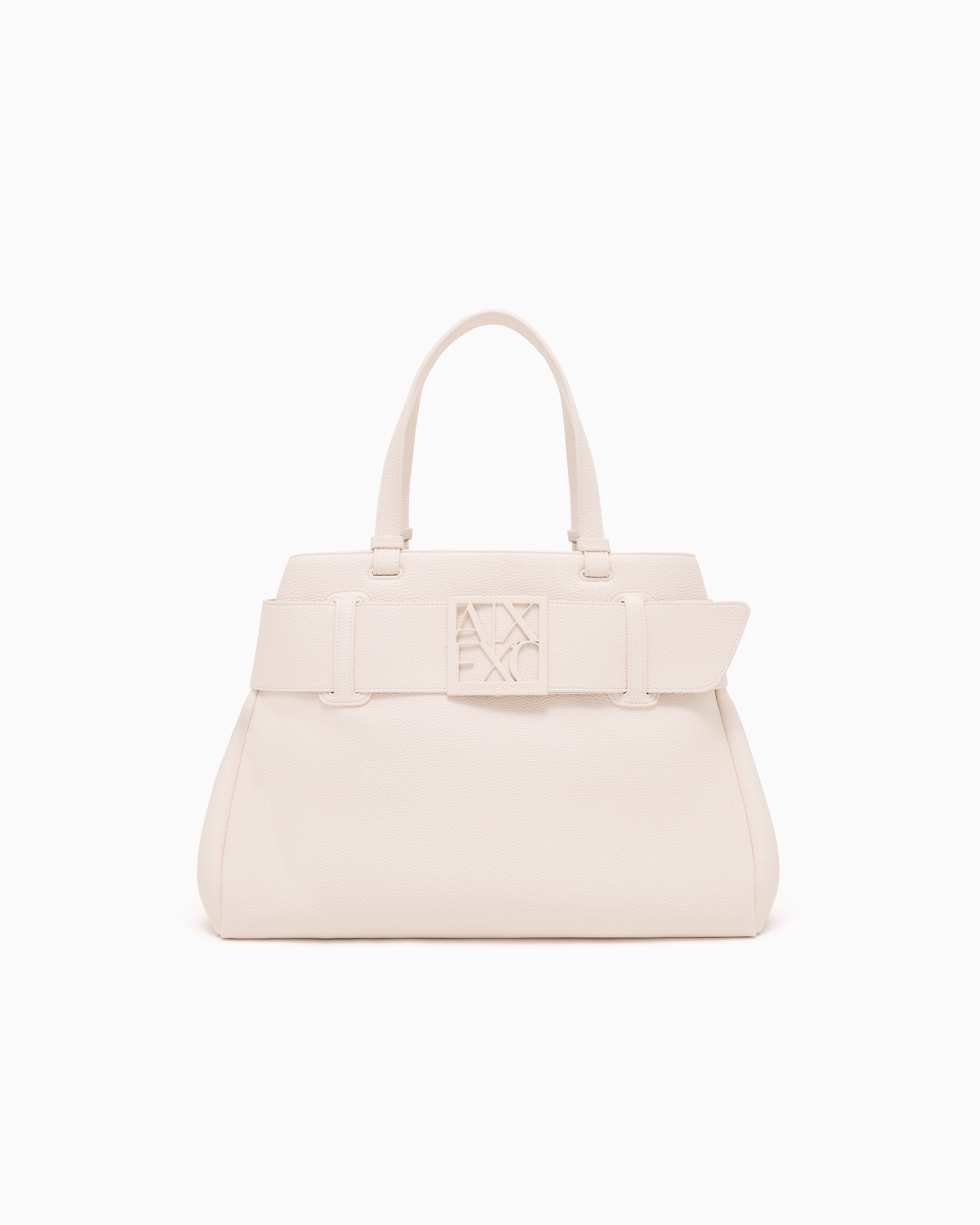 Technical water-resistant shoppers with maxi logo