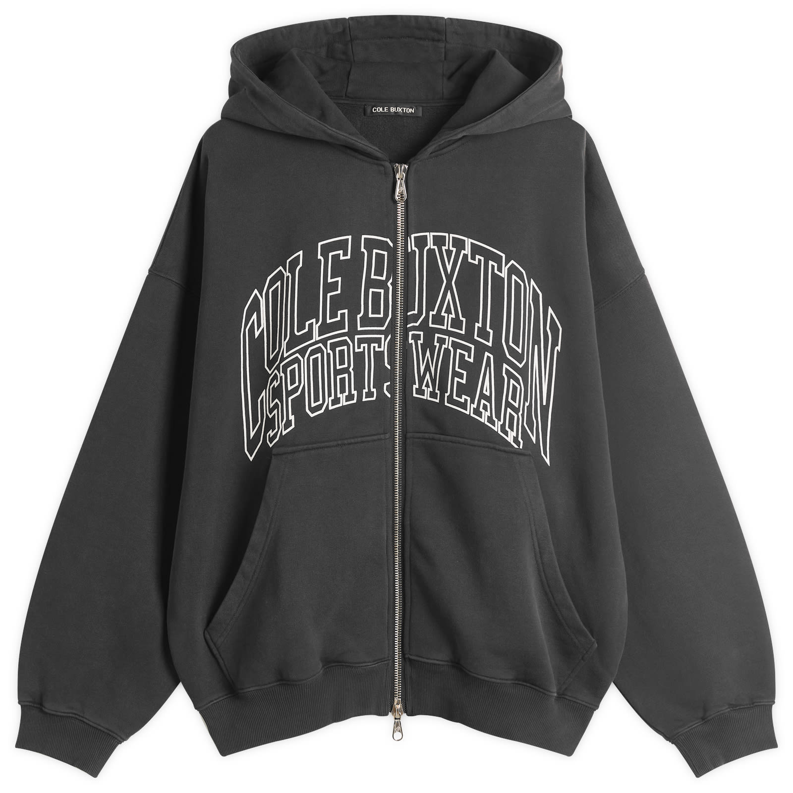 Cole Buxton Men's Sportswear Arc Hoodie in Vintage Black