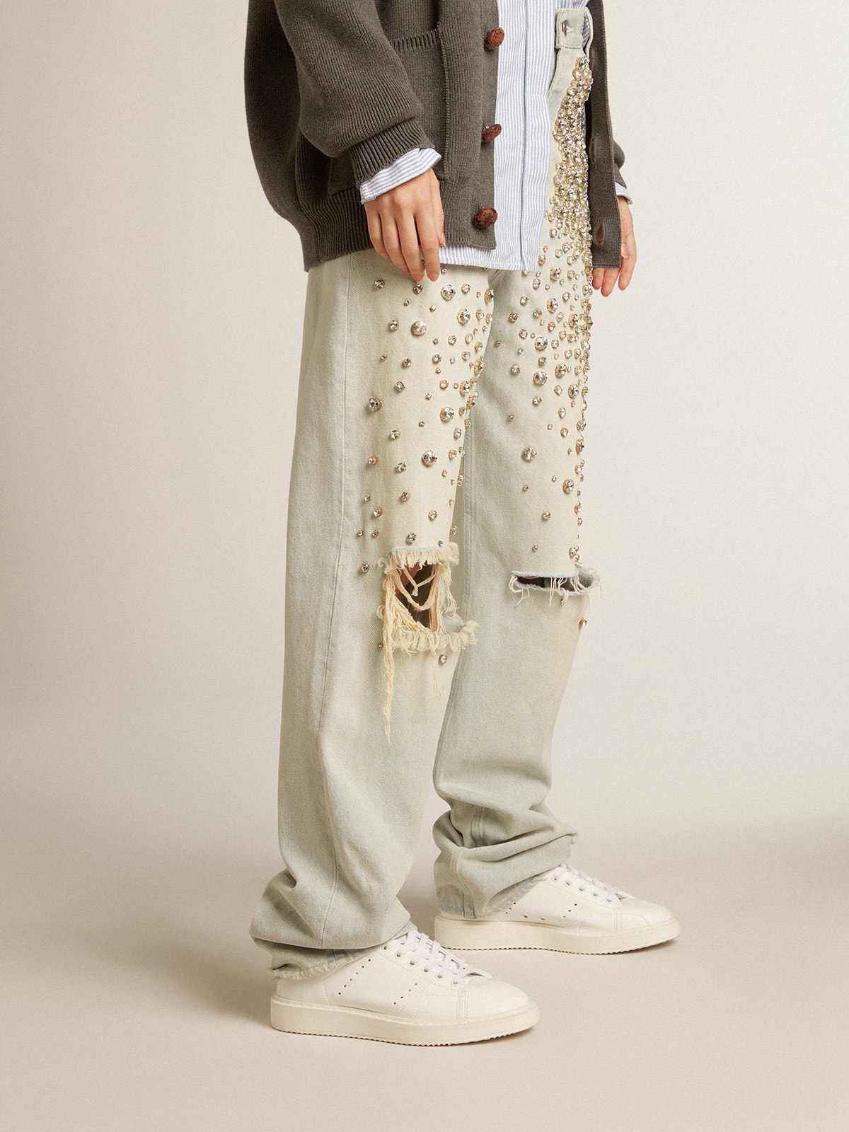 Golden Goose - Women’s Bio-based Starter With White Star And Heel Tab, Woman