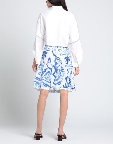 Odì Odì Woman Mini skirt White Size S Polyester