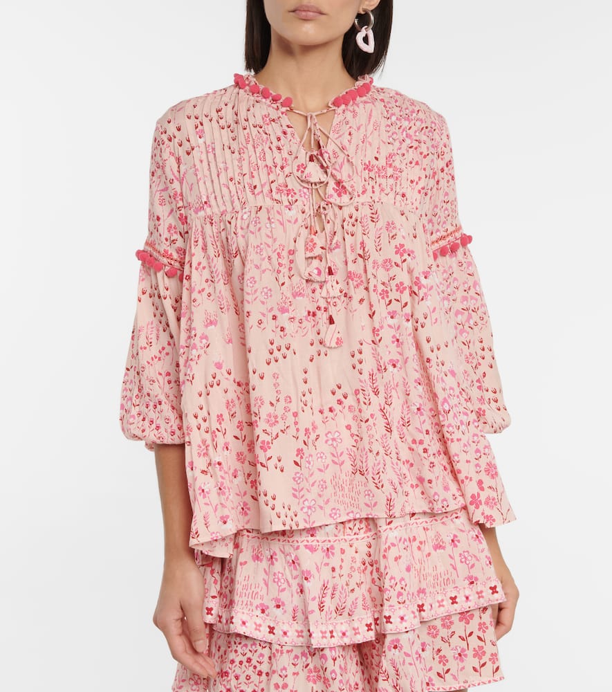Clara floral blouse