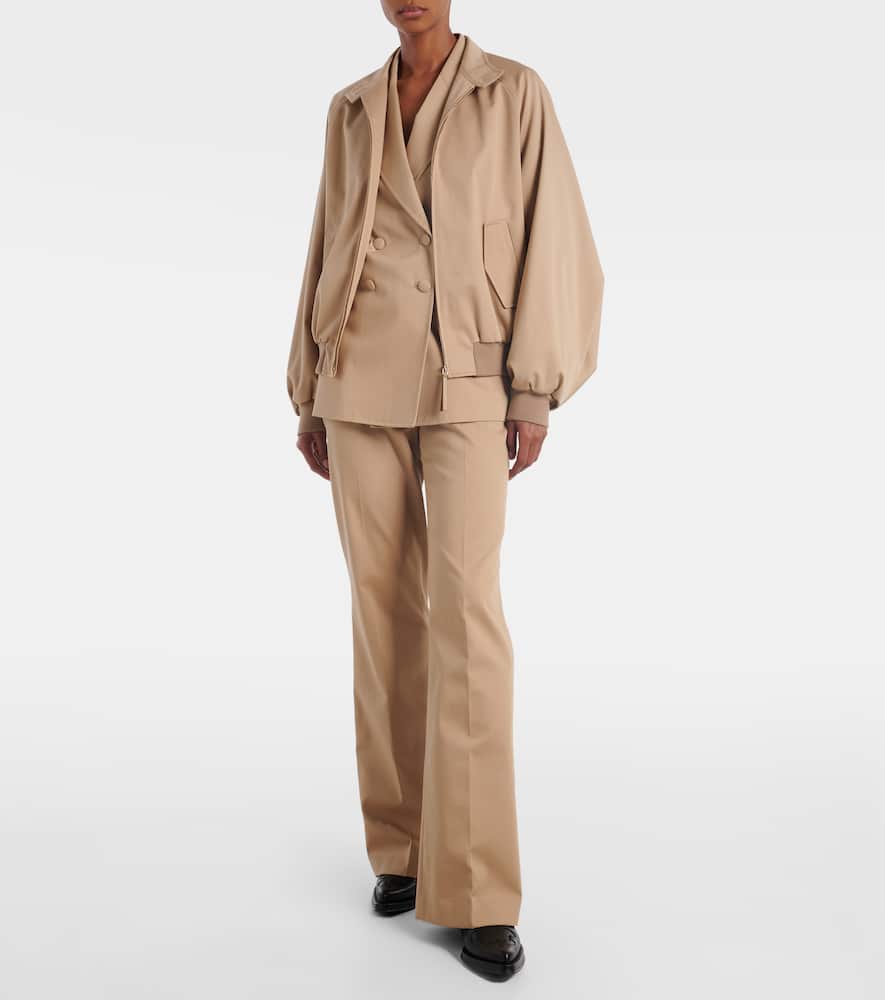 Wynne cotton bomber jacket