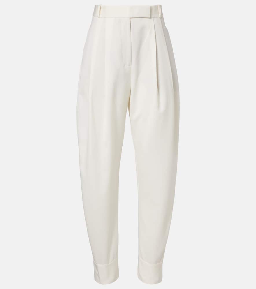 Róhe Wool-blend barrel-leg pants