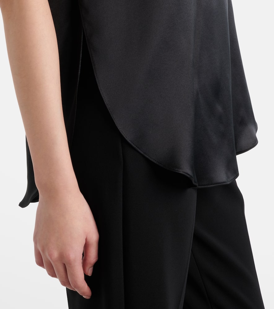 Filly silk tank top