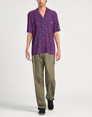 Man Shirt Blue Size M Viscose