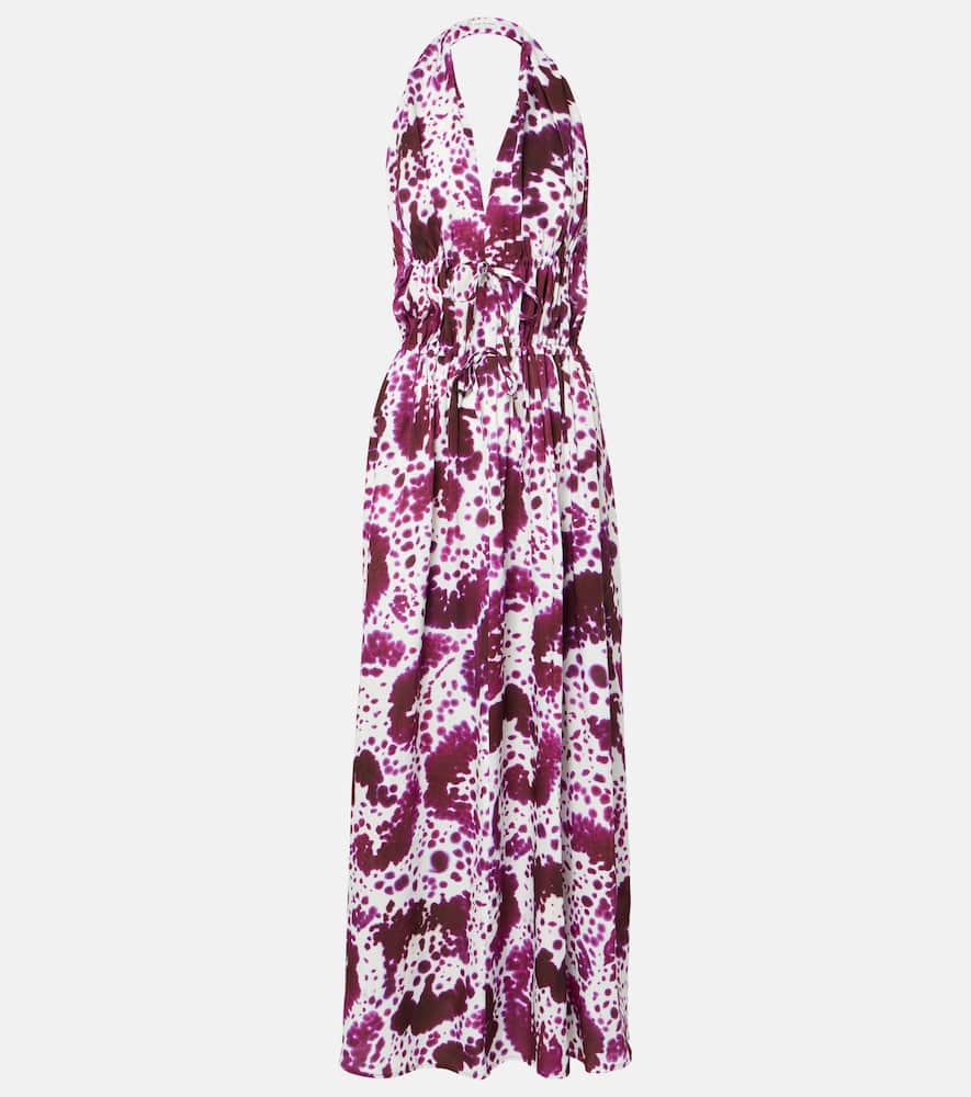 Printed maxi dress