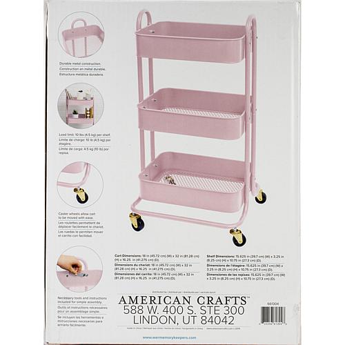 A La Cart Storage Cart With Handles