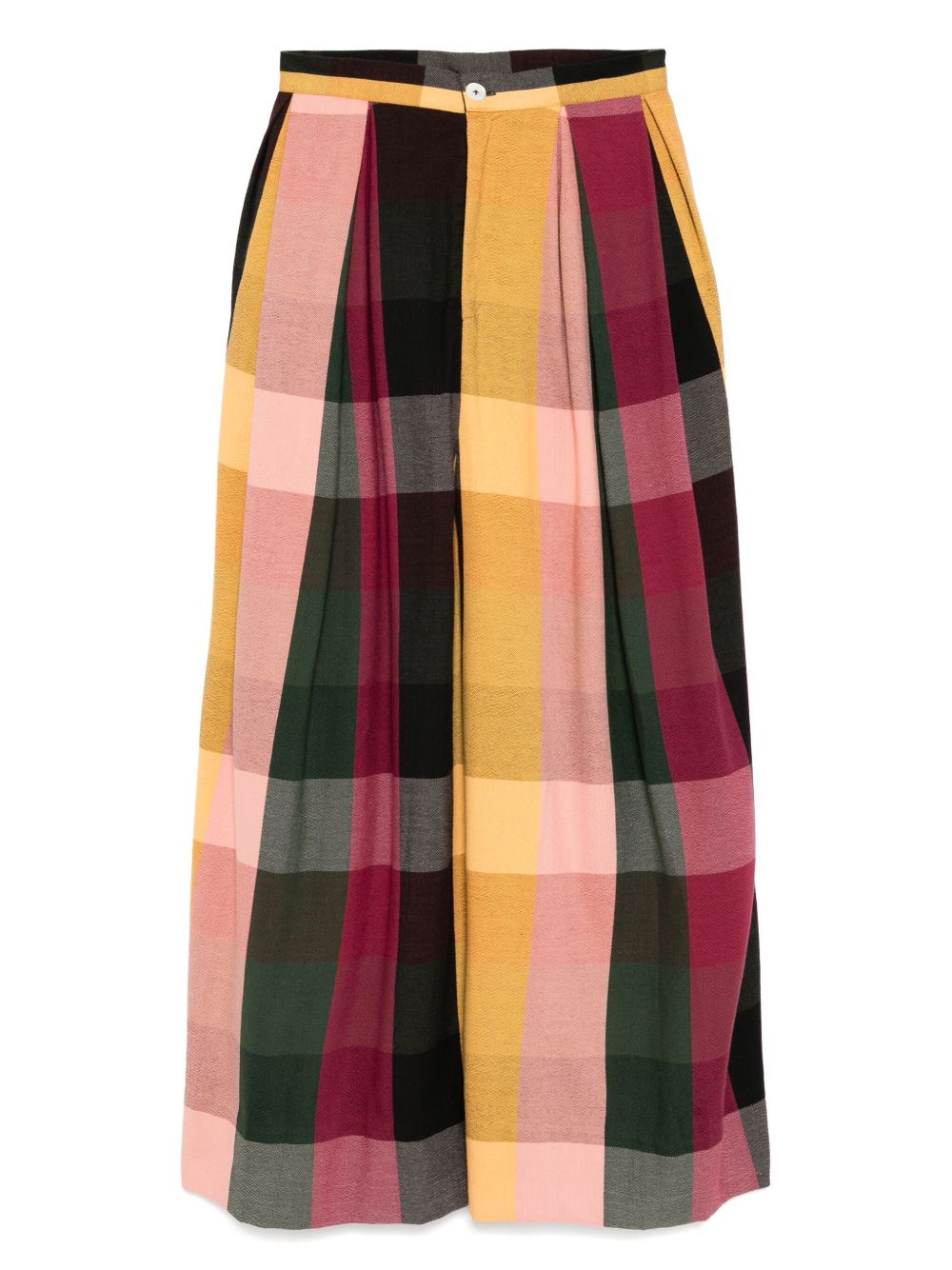 Pleated trousers - Multicolour