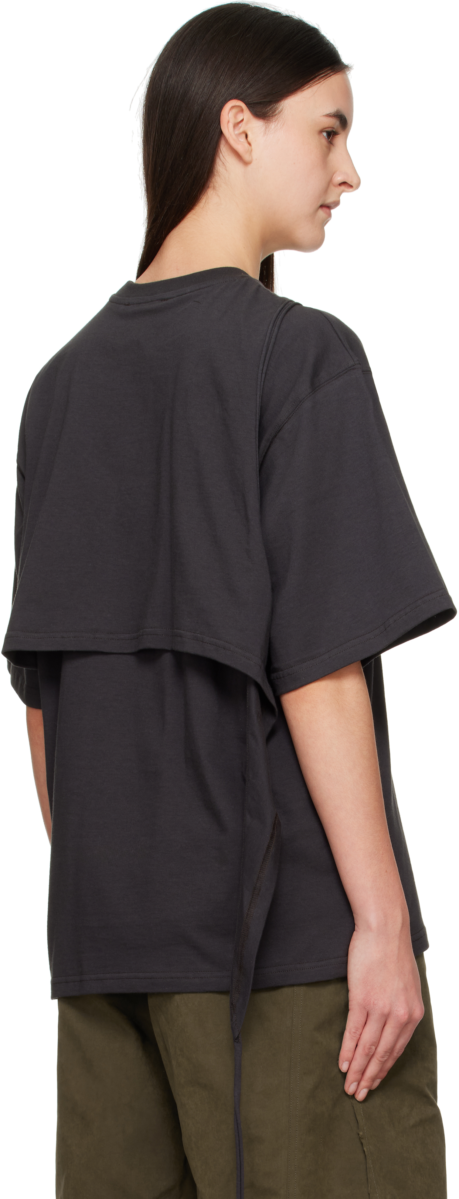 Ottolinger Black Wrap T-shirt