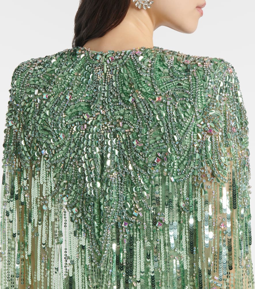 Gold Rush sequined gown