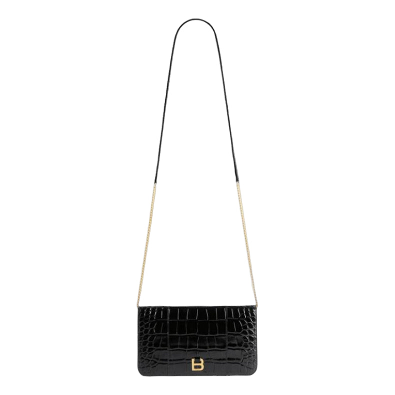 (WMNS) Hourglass Phone Pouch 'Black'