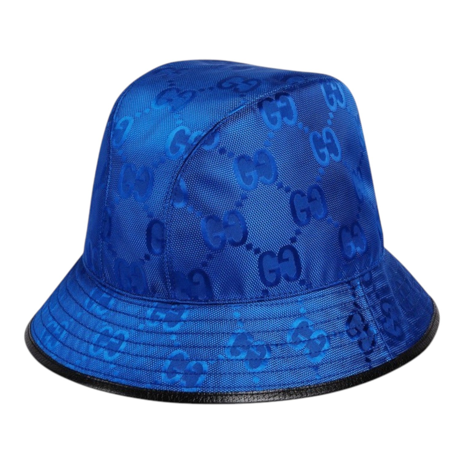 GG Monogram Bucket Hat 'Bright Blue'